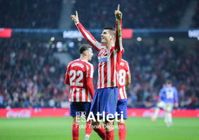 Álvaro Morata, Atlético de Madrid, la liga, fotografia deportiva, metropolitano, athletic, bilbao, gol, futbol