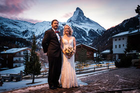 Destination Wedding Switzerland Lake Mountain Alps Summer Zermatt Matterhorn