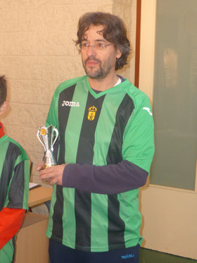 Julio Candelas, subcampeón en open.