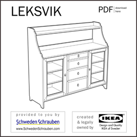 Download der IKEA-Anleitungen - Shop: Kaufe Ersatzteile für IKEA-Möbel Ikea leksvik kommode anleitung
Ikea leksvik kommode anleitung
Download der IKEA-Anleitungen - Shop: Kaufe Ersatzteile für IKEA-Möbel