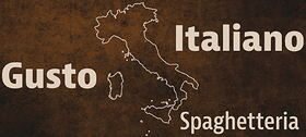 LOGO Gusto Italiano, italienisches Restaurant in Kirchbichl, Tirol – gemütliches Ambiente für Mittagessen und Abendessen.