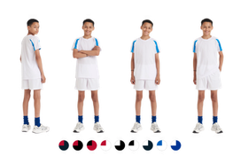 Custom Printed Youth Contrast Sports T-Shirts