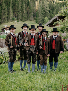 Die Trachtenmusikkapelle St. Martin bei Lofer. Foto: Walter Wimmer.