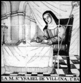 Isabel de Villena,  Valencia-1430-1490 (religiosa y escritora)