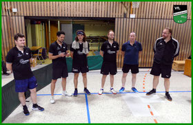 Von links: Benedikt, Jan, Can, Patrick, Michael und Bastian