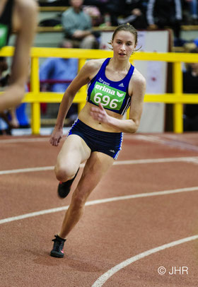 Marie Steldermann hofft auf eine Medaille im 60-m-Hürdensprint. (Foto: Jan-Hendrik Ridder)