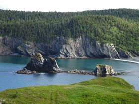 Urlaub in Neufundland: Traumhafter Ausblick vom Bed & Breakfast in Salmon Cove.