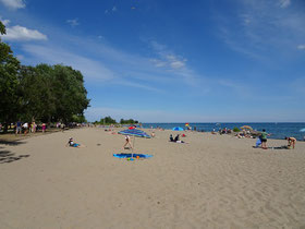 Woodbine Beach: Sandstrand in Toronto.