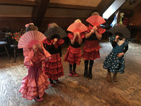 Flamenco leren bij Kindercoach Vanessa uit Ulvenhout
