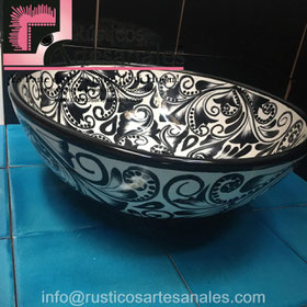Ovalines (Lavabos de Talavera en Vanguardia