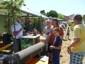 Infostand der NABU Gruppe Wiesmoor/Großefehn