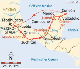 SKR Rundreise Mexiko Weihnachten Silvester 2022-2023