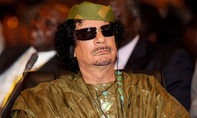 Libya protests: Muammar Gaddafi has been facing international criticism for the violent crackdown in Benghazi. Photograph: Dai Kurokawa/EPA