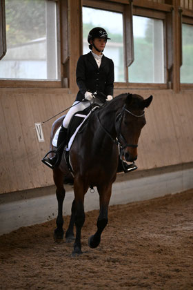 Fiona Obermann mit Dolivia (Foto: Patrik Winckler)