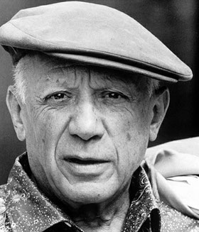 Pablo Picasso, 1962, photo: Argentina Revista Vea y Lea