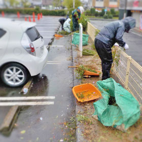 手取り　草引き　除草　雑草　草