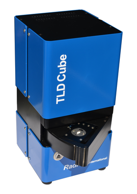 TLDcube is a manual TLD reader for dosimetry, checking irradiated food, radiotherapy, research