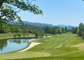 オリムピックカントリークラブ (名物ホール) フジザクラ 9番 PAR5
