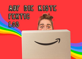 Auf die Kiste fertig los