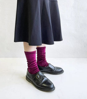 【初入荷】ベロアソックス   550円→330円(税込)