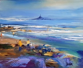 "Présence à l'horizon" - 33x41 - vendue