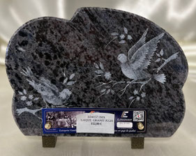Plaque sablée 3 - 152 €