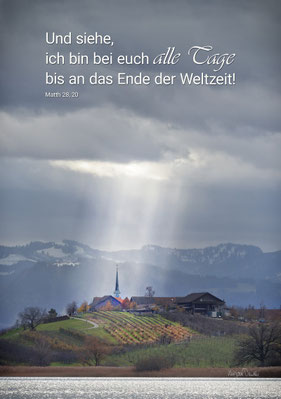 Christliche Kunstkarte