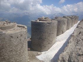 Montgenevre-Chaberton-grens-stellingen-Italiaans-Frans-prikkeldraad