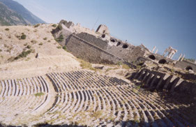 Pergamum-Pergamon-Koninkrijk-theater-Arena-ruïne-Turkije