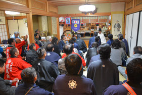 坂本龍馬慰霊祭提灯行列(京都龍馬会主催）