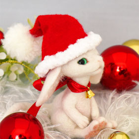 羊毛フェルト 幻獣 クリスマス ドラゴン