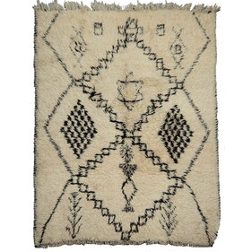 Tribal Beni Ourain Rugs from the Atlas