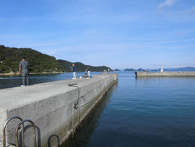 メバルの釣り場　長門市