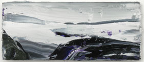 Mårådalen Norway 15,5x36,5cm olie op hout 2014 (Privé collectie Breda Nederland)