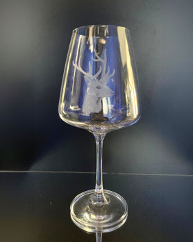 Whiskyglas mit Hirschmotiv – Jagd-Kollektion von Kristallglas Schlenz Sylvia