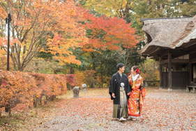 紅葉絽おケーションフォトウェディング