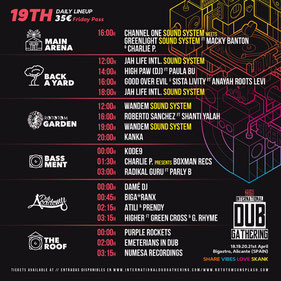 line up international dub gathering