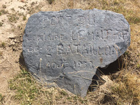 Plaque n°3 "du CNE LEMAITRE"
