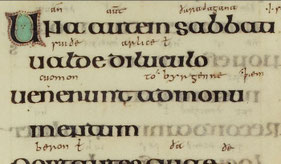 English manuscripts Bible facsimiles