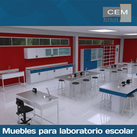 laboratorios escolares, muebles para laboratorios escolares