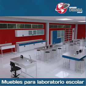 laboratorios escolares, muebles para laboratorios escolares