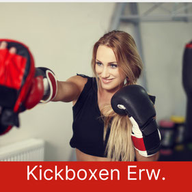 Technisches Kickboxen für Erwachsene. 