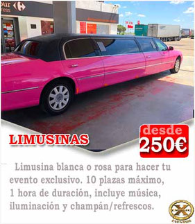 Alquiler de limusinas con chófer en Murcia