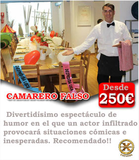 camarero falso infiltrado en Murcia