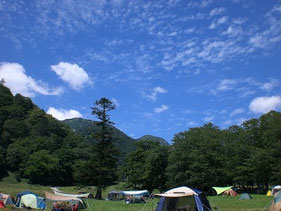 2009年8月 9年前の奥日光でのキャンプ