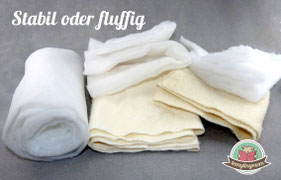 Stabilität und Füllung für Quiet books