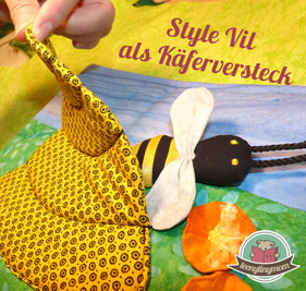 Style Vil Vlieseline Quiet book Spielbuch Stoffbuch