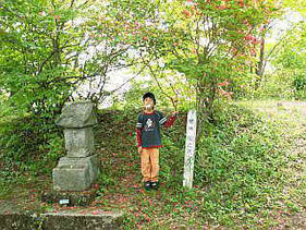 難台山山頂の祠