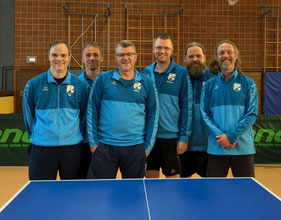 v.l.n.r.: R. Schröder, A. Malek, M. Pfeil, M. Heeren, A. Gabel (TTC II), D. Beckmann. Es fehlt: J. Gerdes