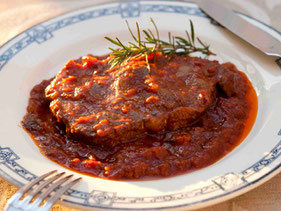 豚肉のトマトソース煮込